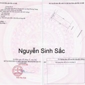 Bán đất MT đường Nguyễn Sinh Sắc - bên cạnh UBND Quận Liên Chiểu cũ